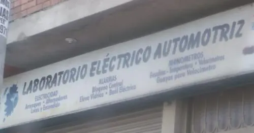 LABORATORIO ELECTRICO AUTOMOTRIZ LABORATORIO ELECTRICO AUTOMOTRIZ